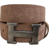 CRAZY TOP BUFFALO LEATHER JEANS BELT